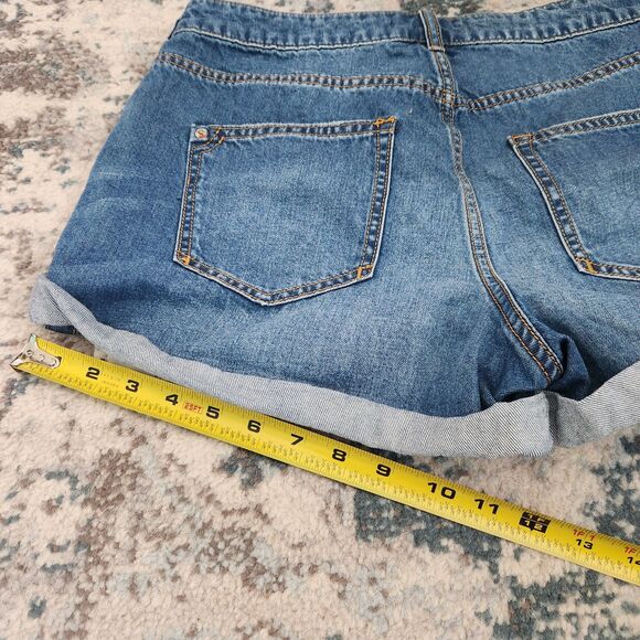Anthropologie Pilcro Relaxed Shortie Shorts Vintage Denim Allure Womens 29 - Picture 7 of 10